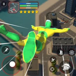 XWorld | Super Rope Hero: Crime City