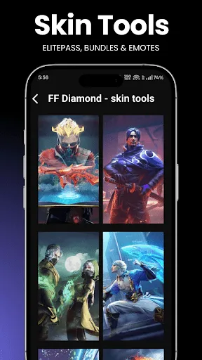 FFF FF SkinTool, Fix Lag:Emote | 游戏 | XWorld