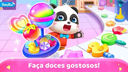 Fábrica de Doces-Pequeno Panda | Jogos | XWorld