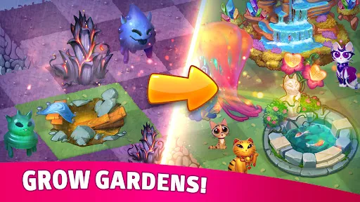 Merge Cats: Magic games | Games | XWorld