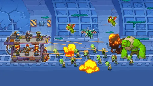 Tower Train: Zombie Defense 2D | เกม | XWorld