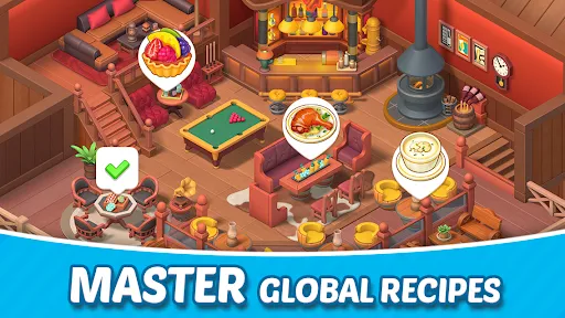 Merge Cooking:Theme Restaurant | Games | XWorld