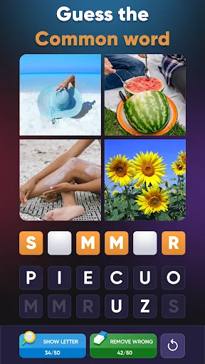 4 Pics Association Word Puzzle | เกม | XWorld