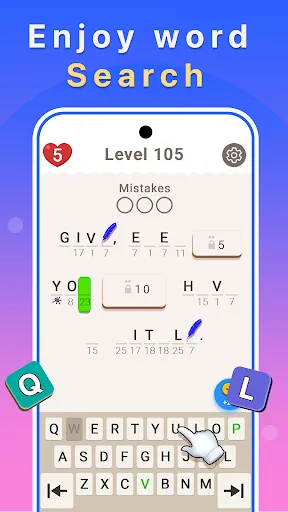 CodeWords: Cryptogram Puzzles | 游戏 | XWorld
