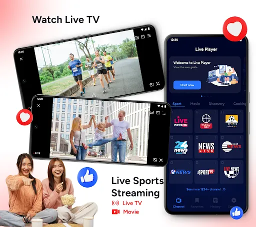 Live Player: Watch TV & Movies | Permainan | XWorld Live Player: Watch TV & Movies | Permainan | XWorld