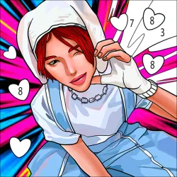 XWorld | KPOP Idol Coloring by Numbers