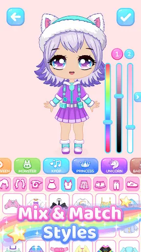 Chibi Avatar Maker Game | Permainan | XWorld