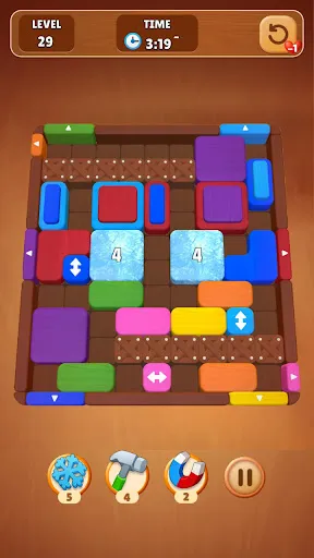 Wood Escape: Color Block | 游戏 | XWorld