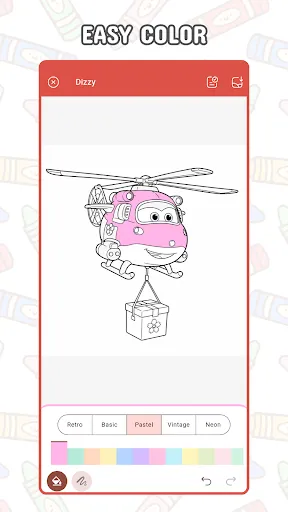 Super Wings Coloring Game | Permainan | XWorld Super Wings Coloring Game | Permainan | XWorld