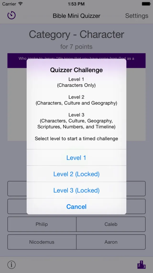 NWT Quizzer | Games | XWorld