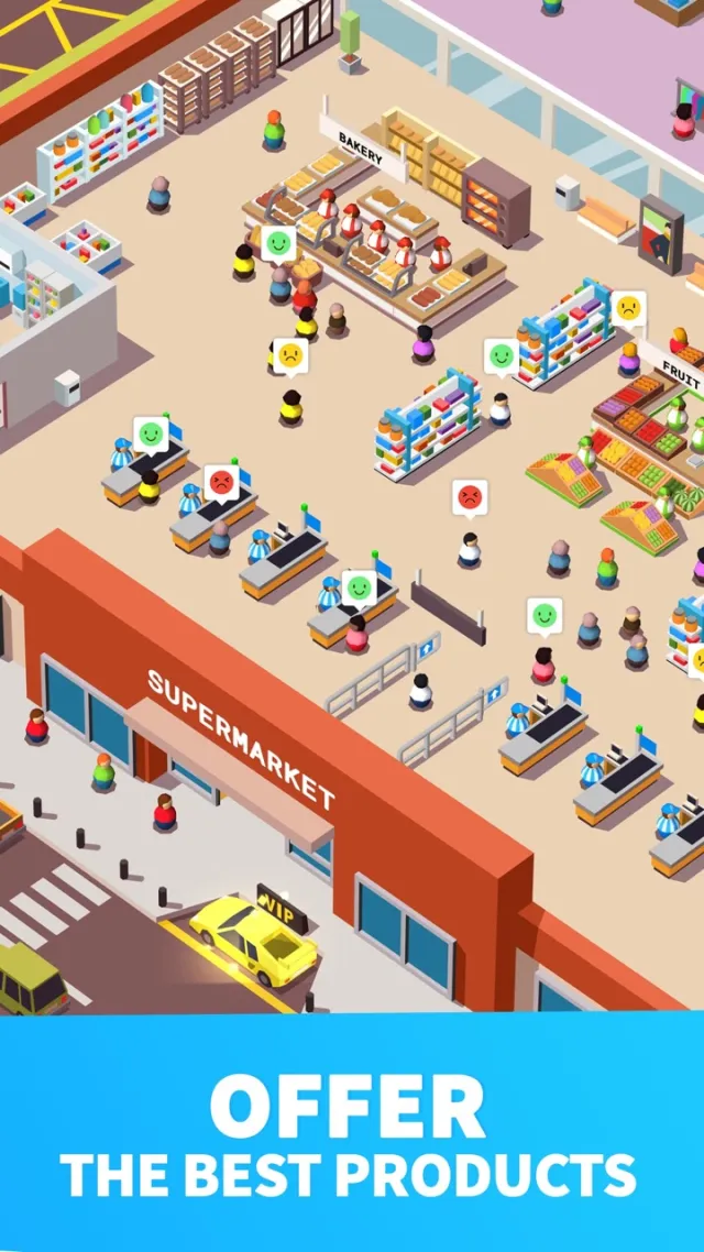 Idle Supermarket Tycoon - Shop | Permainan | XWorld