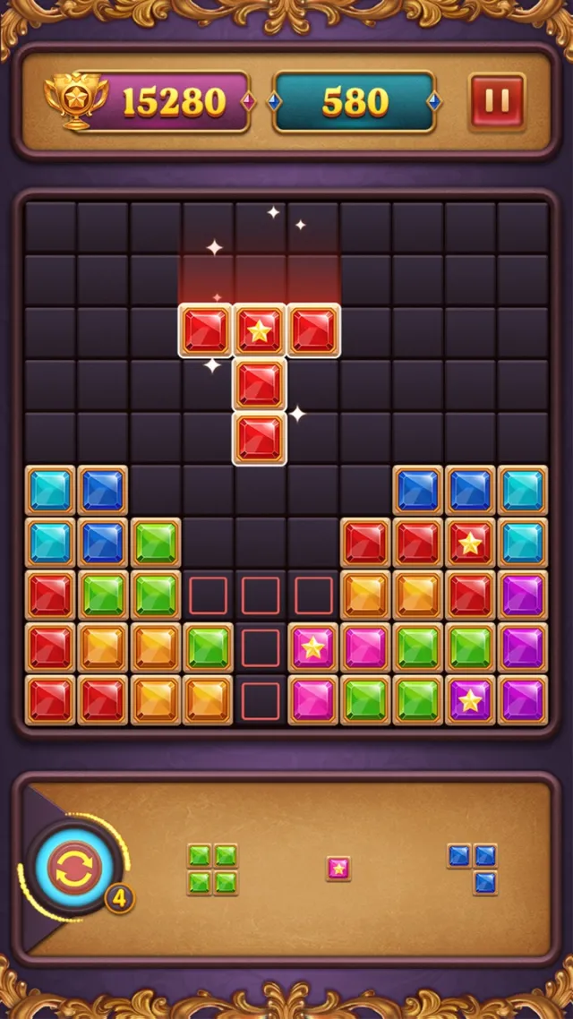 Block Puzzle: เพชรระเบิดดาว | เกม | XWorld