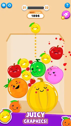 Fruit Merge-Juicy Melon Puzzle | 游戏 | XWorld