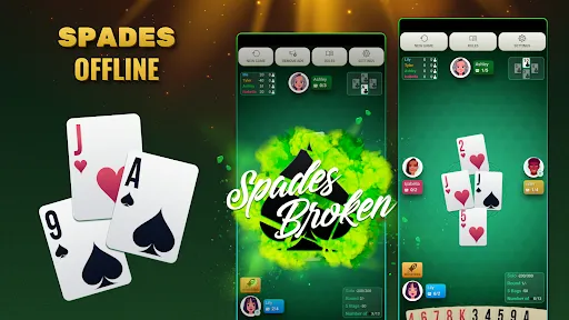 Spades Offline - Card Game | Games | XWorld