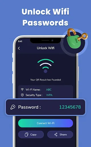 แสดงรหัสผ่าน Wi-Fi-สแกน Wi-Fi | 游戏 | XWorld