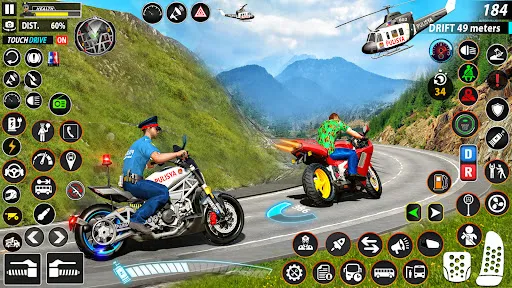 Police Moto Bike Chase Crime | Games | XWorld