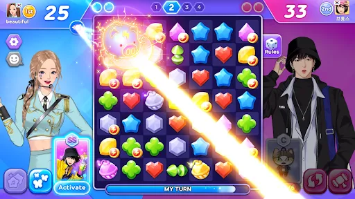 Live Puzzle Battle: TrueBeauty | juego | XWorld