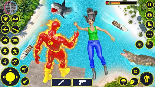 Fire Hero Robot Rescue Mission | Games | XWorld