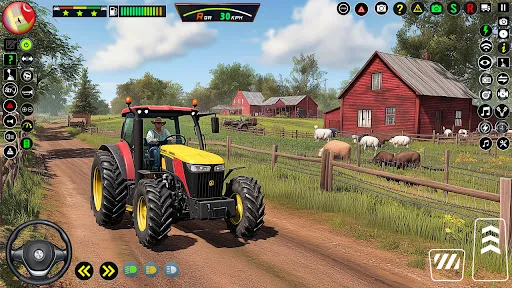 trò chơi mô phỏng lái máy kéo | Games | XWorld