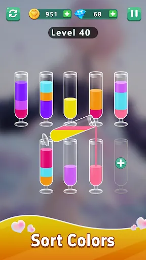 Water Sort:Romance Girl | Игры | XWorld