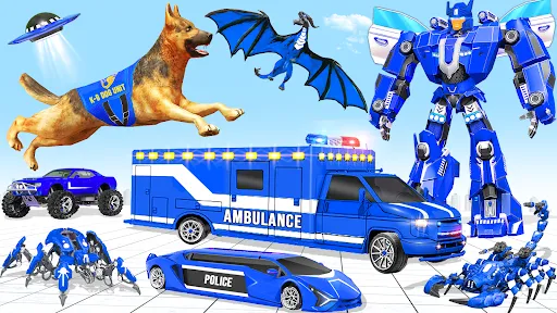 Ambulance Dog Robot Mech wars | Jogos | XWorld