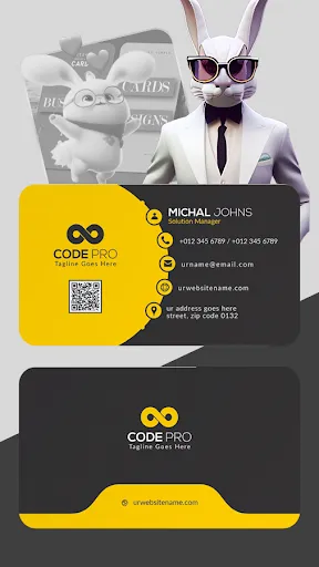 Digital Business Card maker | Jogos | XWorld