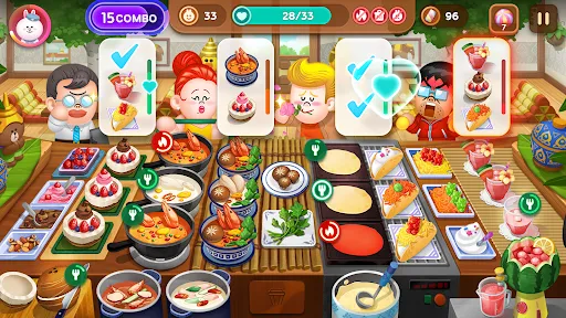 เปิดร้านที่เกมทำอาหาร LINE เชฟ | เกม | XWorld