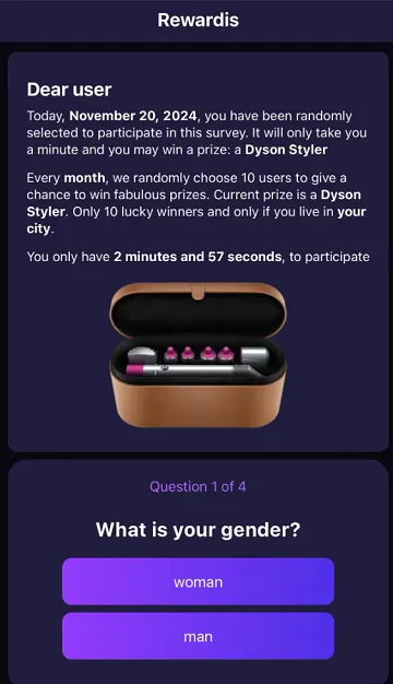 Win a Dyson Styler | Permainan | XWorld