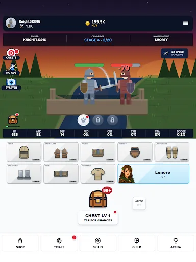 Idle Knight | เกม | XWorld