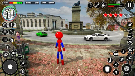 Stickman Rope Hero-Spider Game | Games | XWorld