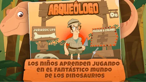 Arqueólogo - Jurassic Life 3+ | juego | XWorld