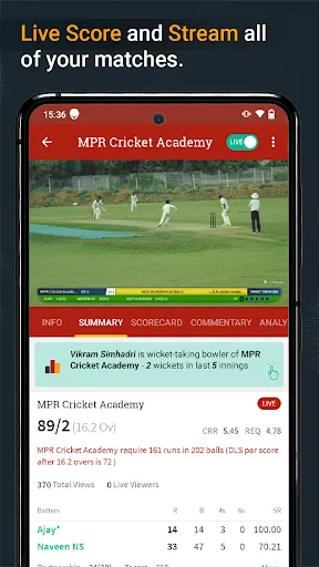 CricHeroes-Cricket Scoring App | 游戏 | XWorld