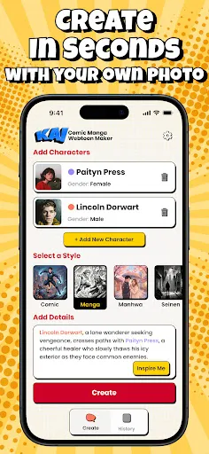 KAI: Comic Maker Manga, Manhwa | 游戏 | XWorld