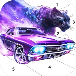 XWorld | Juego de colorear coches