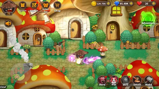 Mushroom Knight | Games | XWorld
