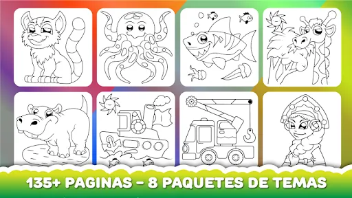 Colorear y pintar para niños | juego | XWorld