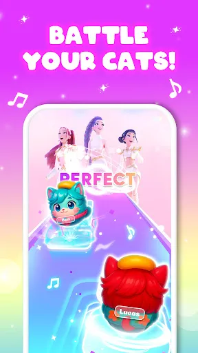 Kucing Lompat: Musik KPOP | Permainan | XWorld