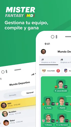 Mister Fantasy: Manager Fútbol | juego | XWorld