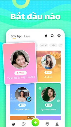 Ola Party - Live, chat & tiệc | Games | XWorld