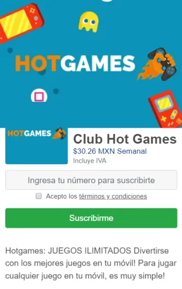 HotGames Telcel | juego | XWorld