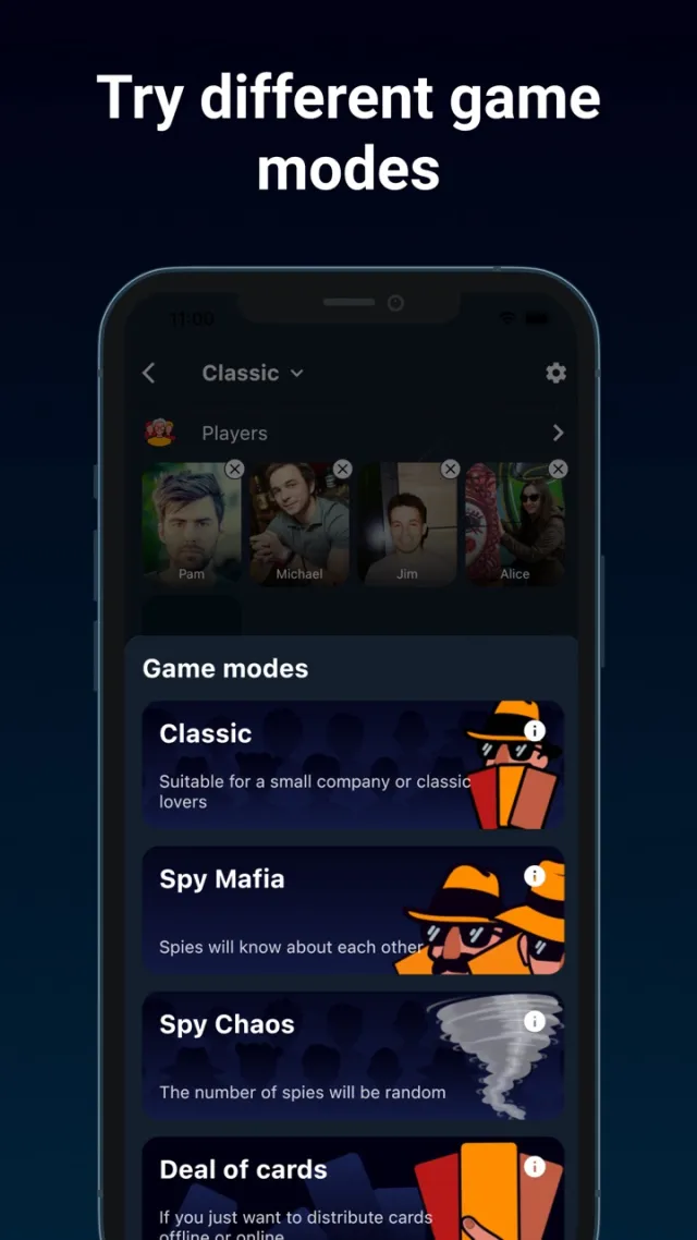 Spy - the game for a company | Games | XWorld