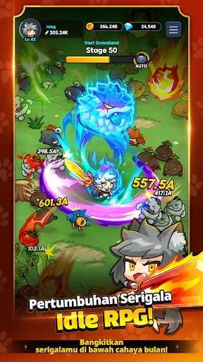 Go Go Wolf! - Idle RPG | Permainan | XWorld