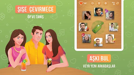 Spin the Bottle:Sohbet siteler | Jogos | XWorld