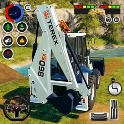 XWorld | JCB Game: Snow Construction 3D