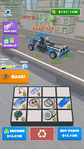 Idle Racer — Chạm & Đua | 游戏 | XWorld