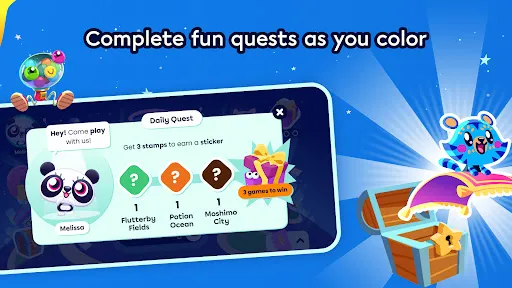 Moshi Coloring World | Permainan | XWorld