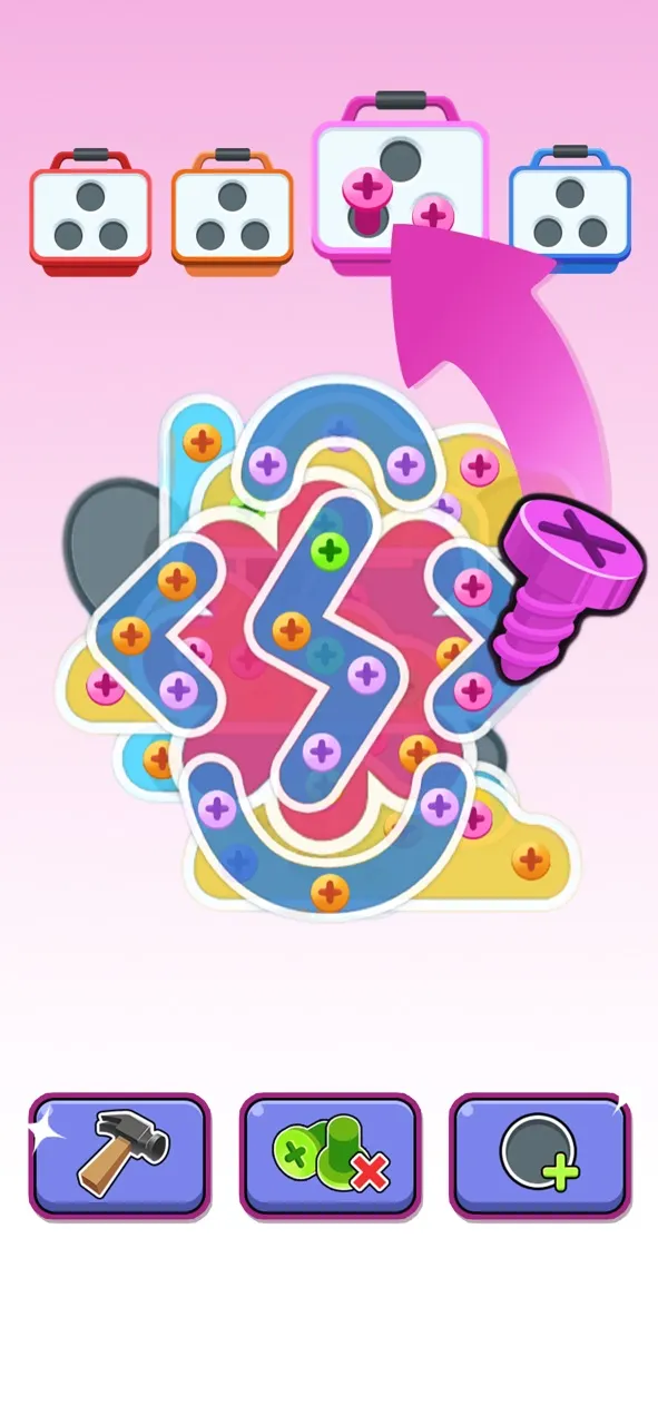 Screw Pin Jam Puzzle | Games | XWorld