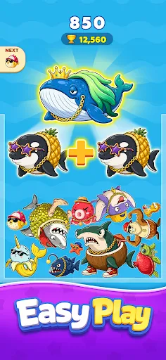 Ocean Merge | Permainan | XWorld