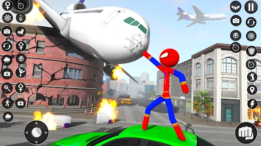 Spider Game: Spider Rope Hero | Permainan | XWorld