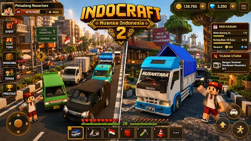 INDOCRAFT : Nuansa Indonesia 2 | Permainan | XWorld